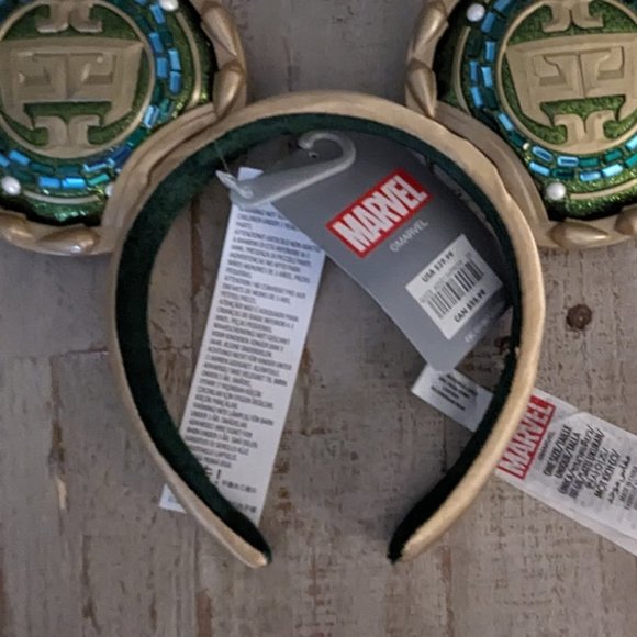 DISNEY PARKS BLACK PANTHER WAKANDA FOREVER MICKEY EARS HEADBAND MARVEL N… - Picture 8 of 9